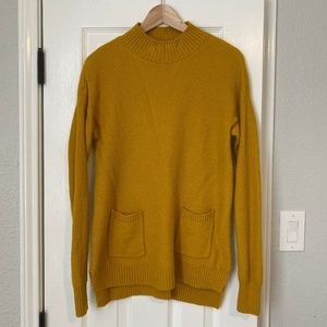 Halogen Nordstrom I Mustard Sweater